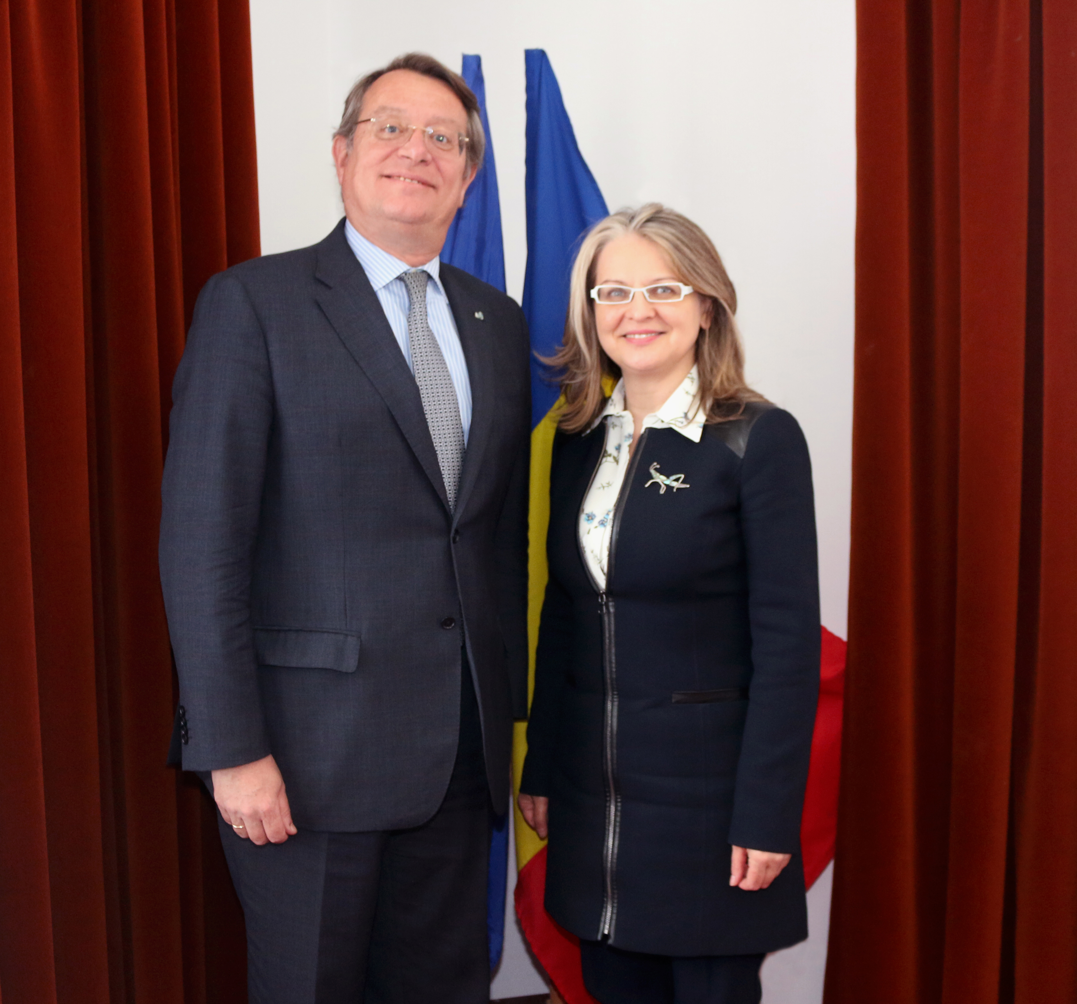 Întrevederea doamnei senator Gabriela Crețu, președinta Comisiei pentru Afaceri Europene cu E.S. Ramiro Fernández Bachiller, ambasadorul Regatului Spaniei în România