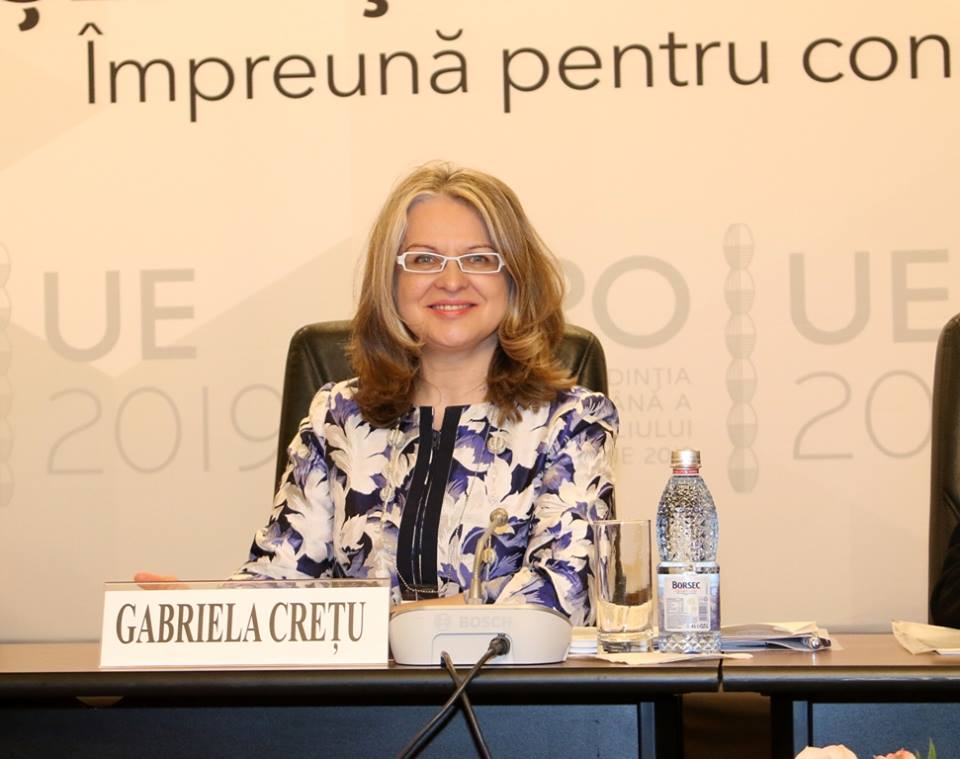 Discursul doamnei senator Gabriela Crețu, președinta Comisiei pentru Afaceri Europene, în cadrul conferinței "Președinția română a Consiliului UE 2019. Impreună pentru consolidarea proiectului european" (fragmente)