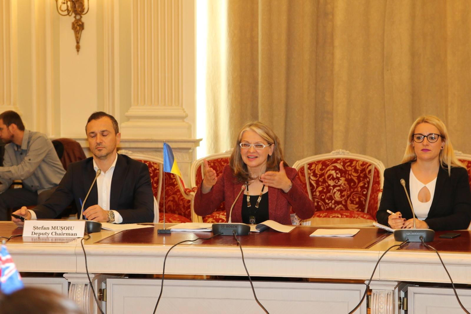 Întrevederea Comisiilor reunite pentru afaceri europene ale Senatului și Camerei Deputaților, cu participarea dnei Gabriela Crețu, președintele Comisiei pentru afaceri europene a Senatului, cu o delegație parlamentară australiană, condusă de dl  senator Ian Macdonald - marți, 9 octombrie 2018