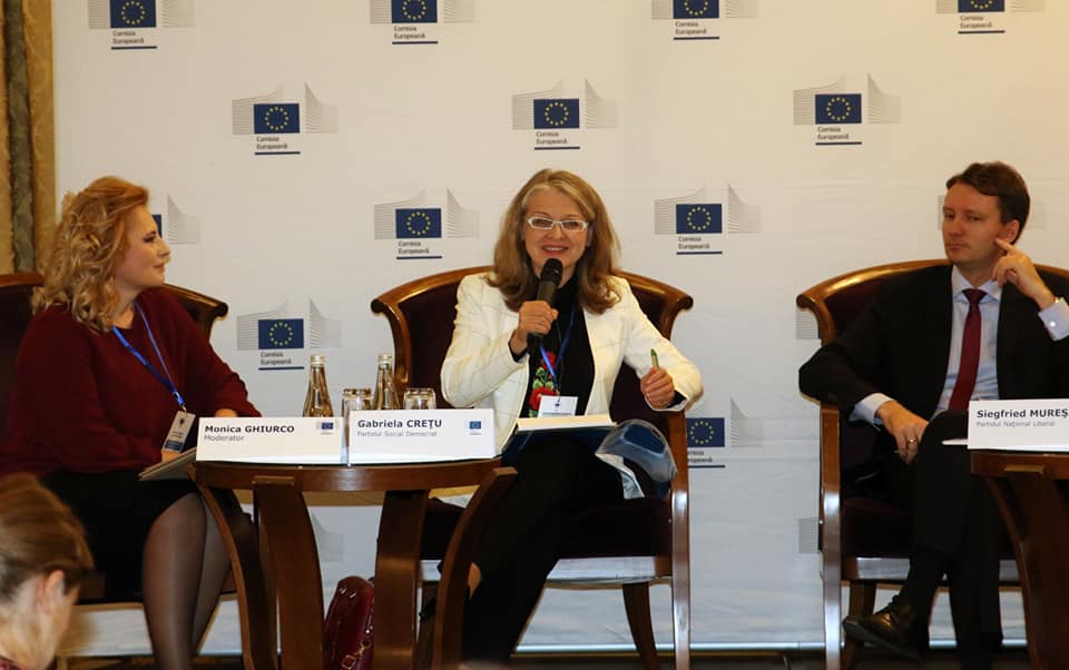 Gabriela Crețu, Președinta Comisiei pentru Afaceri Europene din Senat, vorbitor principal la conferința Drumul spre Sibiu - Un pas mai aproape