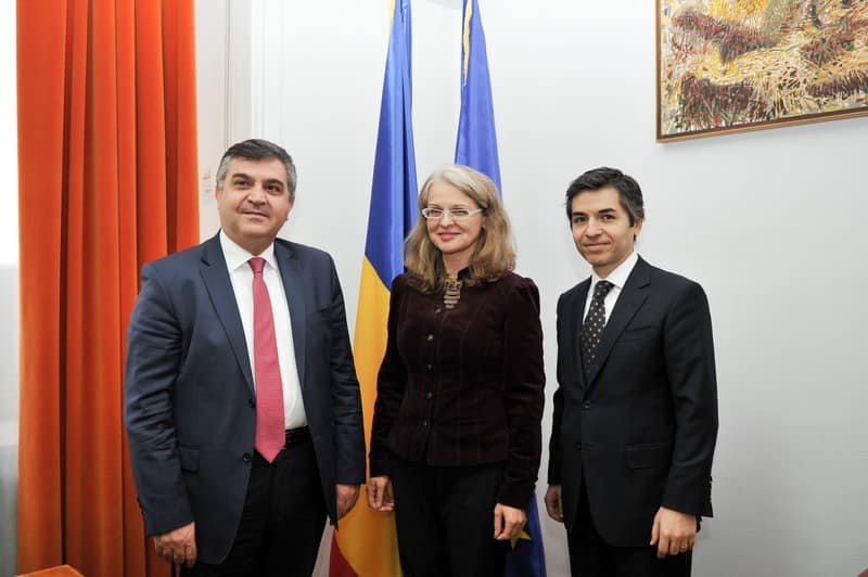 Întrevederea doamnei senator Gabriela Creţu, preşedinta Comisiei pentru afaceri europene, cu domnul Faruk Kaymakçı, ministrul adjunct al afacerilor externe al Republicii Turcia – miercuri, 5 decembrie 2018