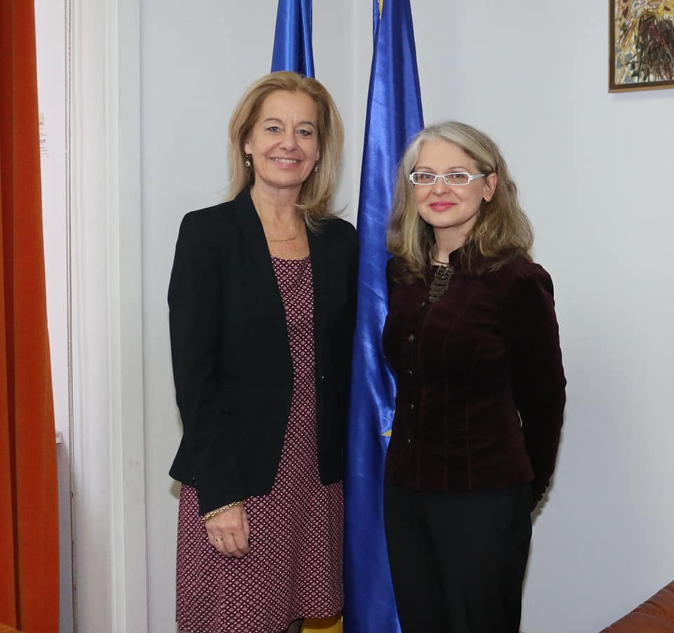 Întrevederea doamnei senator Gabriela Crețu, președinta Comisiei pentru afaceri europene, cu E.S. doamna Stella Ronner-Grubačić, ambasadorul Regatului Țărilor de Jos la București – miercuri, 5 decembrie 2018