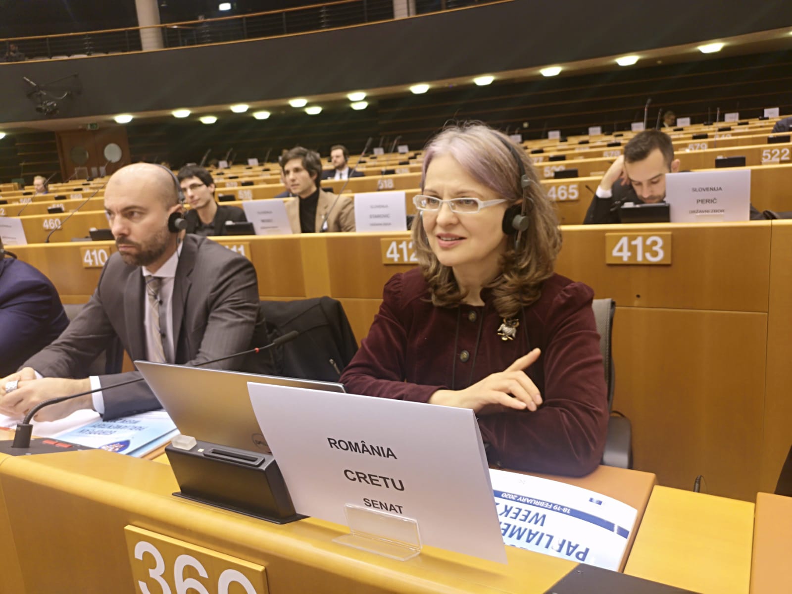Președinta Comisiei pentru Afaceri Europene, Gabriela Crețu, la Conferința Semestrul European: „Euro este o monedă bazată pe încredere și o putem face mai puternică la nivel global numai dacă acționăm pentru a păstra încrederea atât în Uniune, cât și în Euro!”