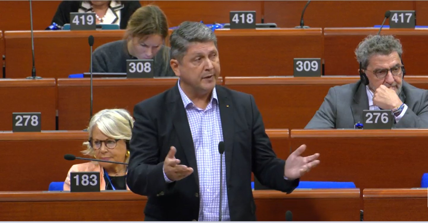 Senatorul Titus Corlățean s-a adresat secretarului general al Consiliului Europei in plenul Adunării Parlamentare 