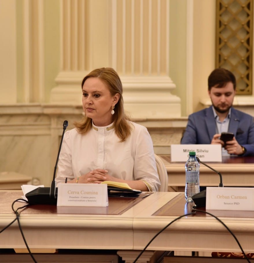 Participarea doamnei președinte, doamna senator Nadia Cosmina Cerva, la conferința „Femei pentru o societate mai bună – De la voce la putere”